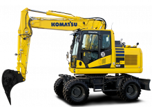व्हील एक्सकेवेटर Komatsu PW160-11E0