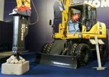 व्हील एक्सकेवेटर Komatsu PW160-7E0