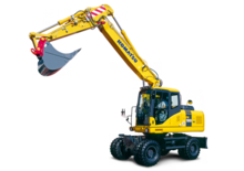 व्हील एक्सकेवेटर Komatsu PW180-7E0