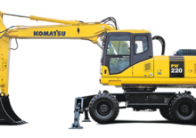 व्हील एक्सकेवेटर Komatsu PW220-7