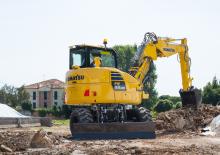 व्हील एक्सकेवेटर Komatsu PW98MR-10