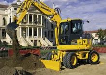 व्हील एक्सकेवेटर Komatsu PW98MR-6