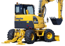 व्हील एक्सकेवेटर Komatsu PW98MR-8