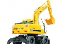 व्हील एक्सकेवेटर Hyundai R 140 W 7A