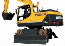 व्हील एक्सकेवेटर Hyundai R 170 W 9