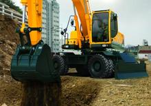 व्हील एक्सकेवेटर Hyundai R 210 W 9 A