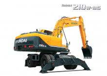 व्हील एक्सकेवेटर Hyundai R210W-9S