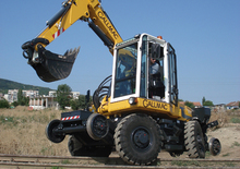 व्हील एक्सकेवेटर Gallmac RMW 115