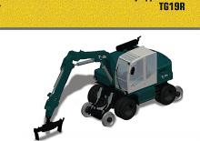 व्हील एक्सकेवेटर Gallmac TG 19 R