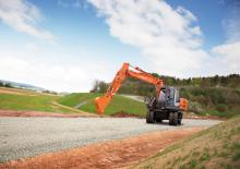 व्हील एक्सकेवेटर Hitachi ZX 145 W 3