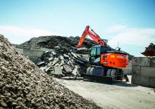 व्हील एक्सकेवेटर Hitachi ZX145W-6