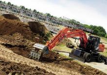 क्रॉलर एक्सकेवेटर Hitachi ZX220W-5B