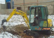 मिनी एक्सकेवेटर Yanmar B 15-3 EX