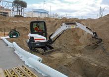 मिनी एक्सकेवेटर Bobcat E35