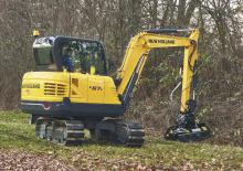 मिनी एक्सकेवेटर New Holland E57C