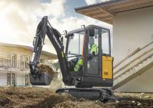 मिनी एक्सकेवेटर Volvo EC15E