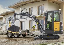 मिनी एक्सकेवेटर Volvo EC18E