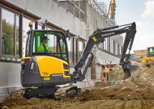 मिनी एक्सकेवेटर Volvo ECR35D