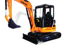 मिनी एक्सकेवेटर Hanix H 36 R