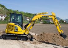 मिनी एक्सकेवेटर Komatsu PC55MR-5M