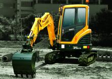 मिनी एक्सकेवेटर Hyundai R35Z-9