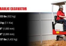 मिनी एक्सकेवेटर Takeuchi TB 108