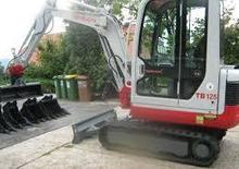 मिनी एक्सकेवेटर Takeuchi TB 125
