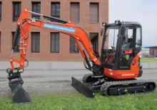 मिनी एक्सकेवेटर Kubota U35α
