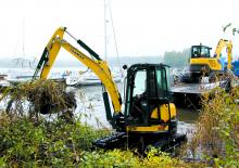 मिनी एक्सकेवेटर Yanmar VIO 57