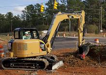 क्रॉलर एक्सकेवेटर Caterpillar 308E2 CR