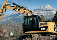 क्रॉलर एक्सकेवेटर Caterpillar 312D L