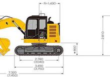 क्रॉलर एक्सकेवेटर Caterpillar 314E LCR