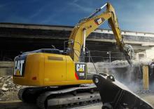 क्रॉलर एक्सकेवेटर Caterpillar 329E LN