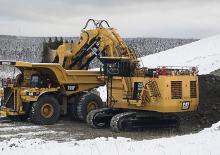 क्रॉलर एक्सकेवेटर Caterpillar 6060 FS