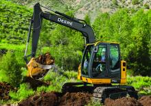 क्रॉलर एक्सकेवेटर John Deere Construction 75G