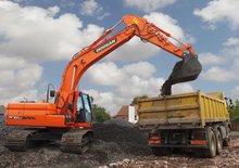 क्रॉलर एक्सकेवेटर Doosan DX 160 LC