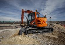 क्रॉलर एक्सकेवेटर Doosan DX140LCR-5