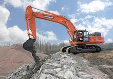क्रॉलर एक्सकेवेटर Doosan DX490NLC-3