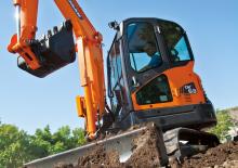 क्रॉलर एक्सकेवेटर Doosan DX63-3