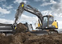 क्रॉलर एक्सकेवेटर Volvo EC140ELM