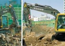 क्रॉलर एक्सकेवेटर Volvo EC140LCM