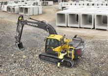 क्रॉलर एक्सकेवेटर Volvo EC160EL