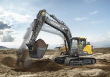 क्रॉलर एक्सकेवेटर Volvo EC160ENL