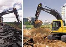 क्रॉलर एक्सकेवेटर Volvo EC160CNL