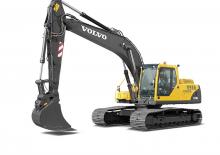 क्रॉलर एक्सकेवेटर Volvo EC210B Prime