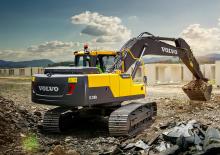 क्रॉलर एक्सकेवेटर Volvo EC210D