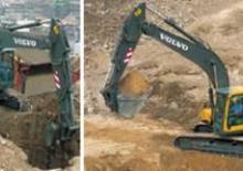 क्रॉलर एक्सकेवेटर Volvo EC210CNL