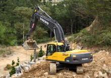 क्रॉलर एक्सकेवेटर Volvo EC290CLR