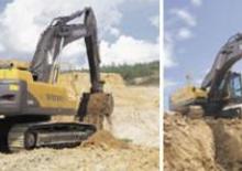 क्रॉलर एक्सकेवेटर Volvo EC460LC