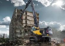 क्रॉलर एक्सकेवेटर Volvo EC480E HR